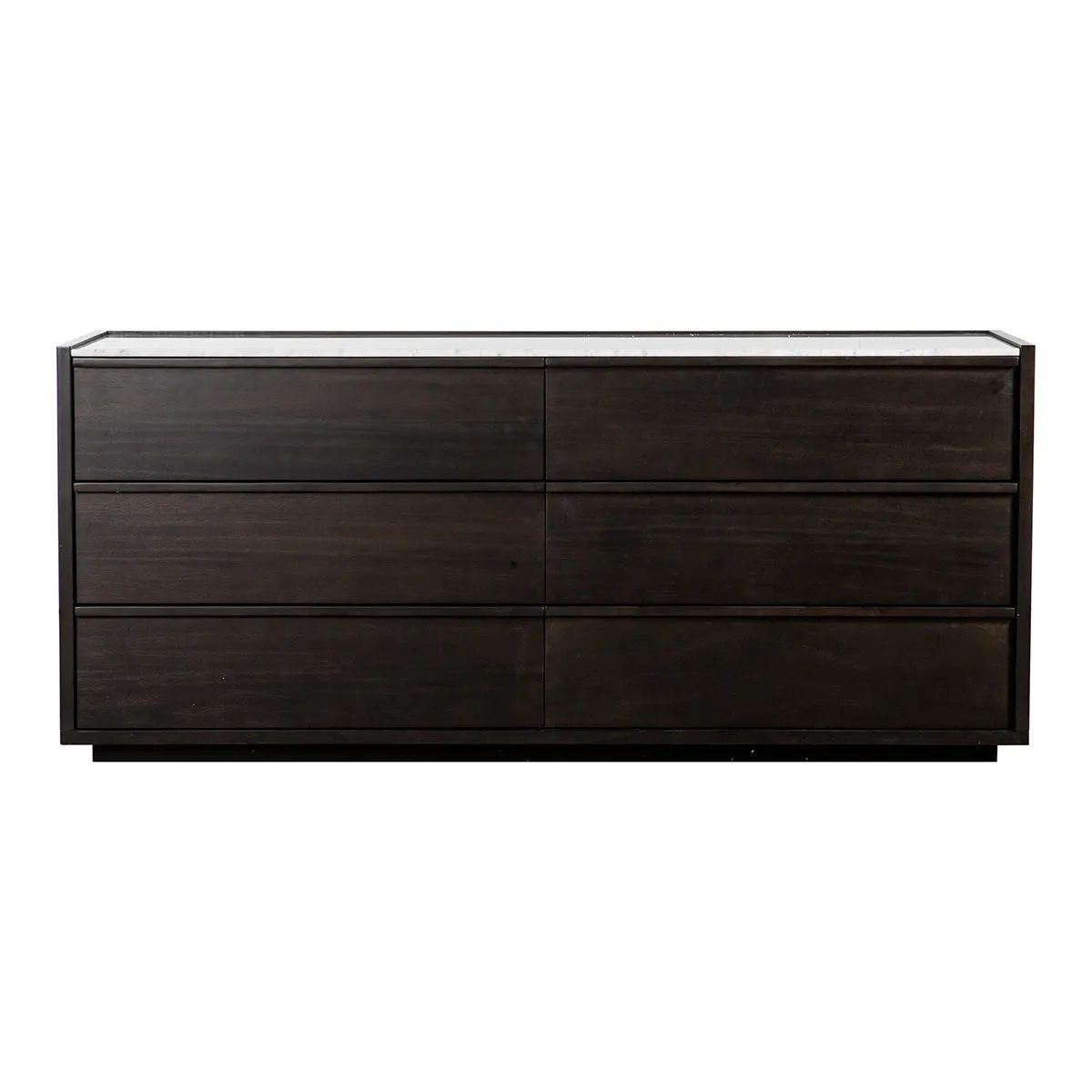 30" Moe'S Home Collection Ashcroft Acacia Double Dresser