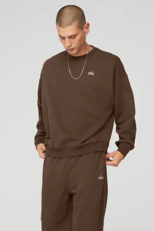 Accolade Crew Neck Pullover - Espresso