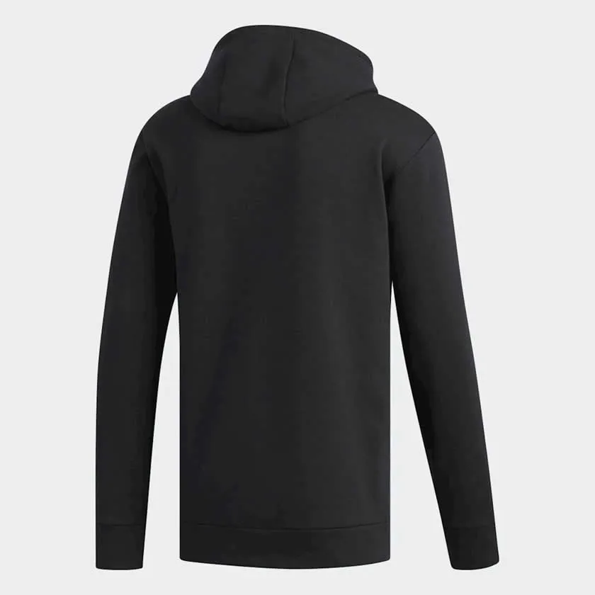 Adidas Originals Men's XXL Linear Fleece Hoodie - Black