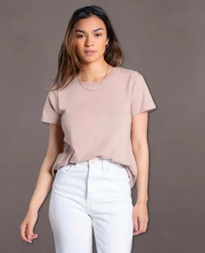 Aiden Short Sleeve Mauve Mist Tee