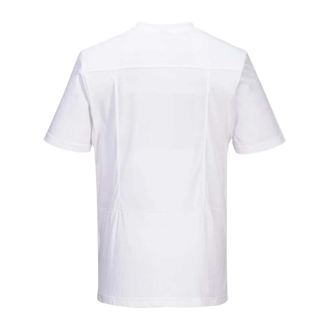 BA189-L Portwest Chef T-Shirt Mesh White Size L