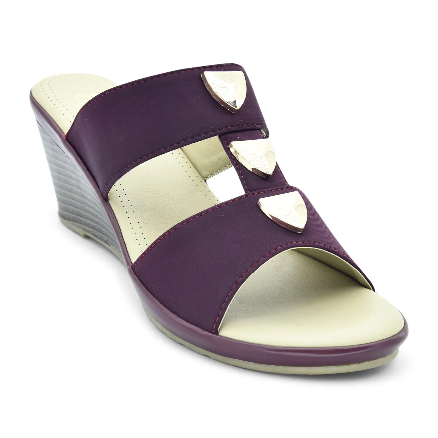 Bata Low-Heel Wedge Sandal for Women