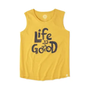 Bike Painted Muscle T-Shirt by Life is good