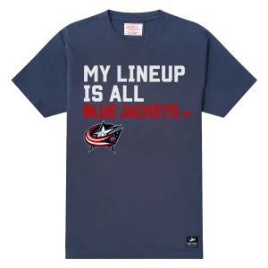 Columbus Blue Jackets My Lineup T-shirt