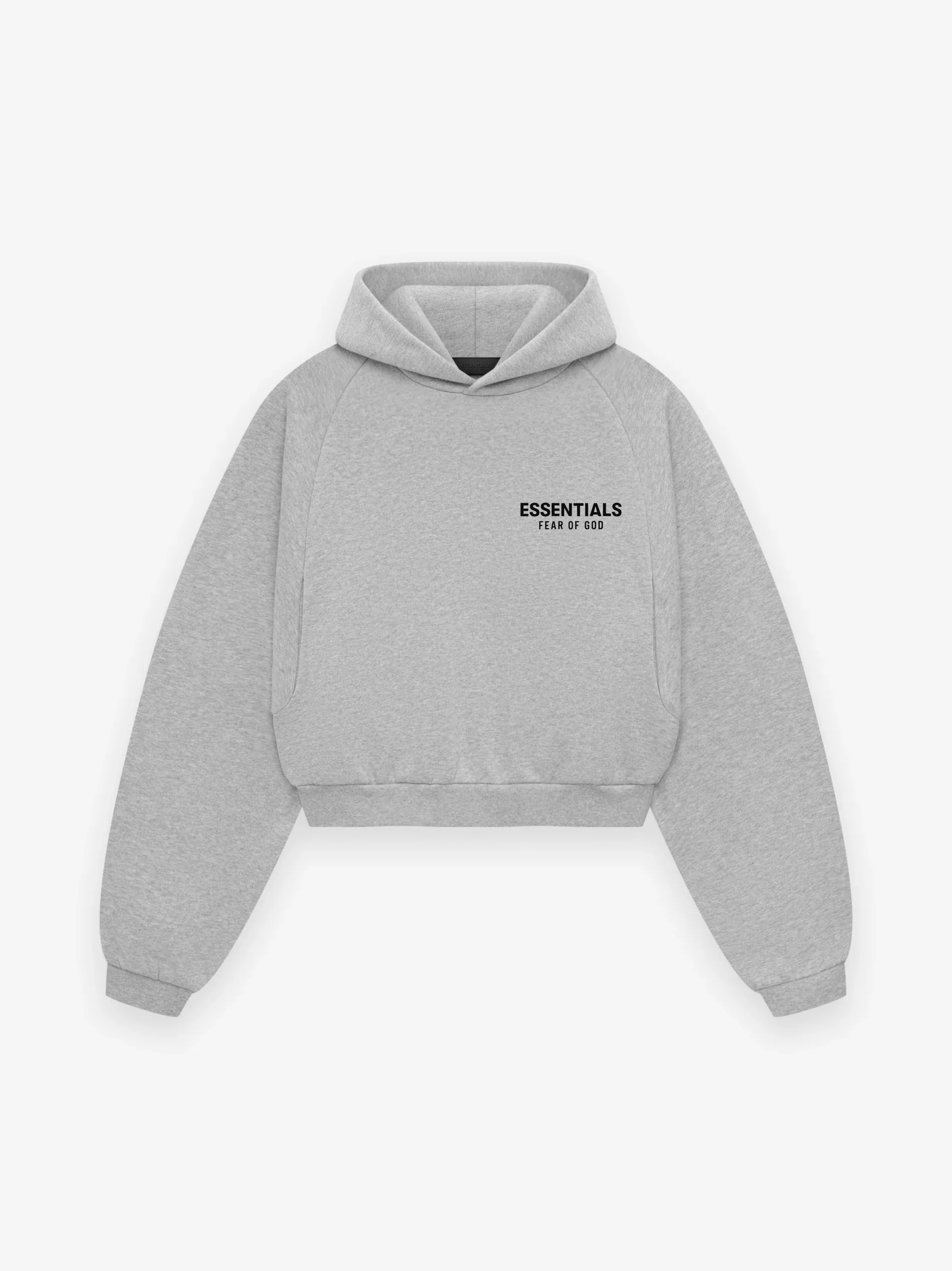 Core-Fleece Cropped Hoodie