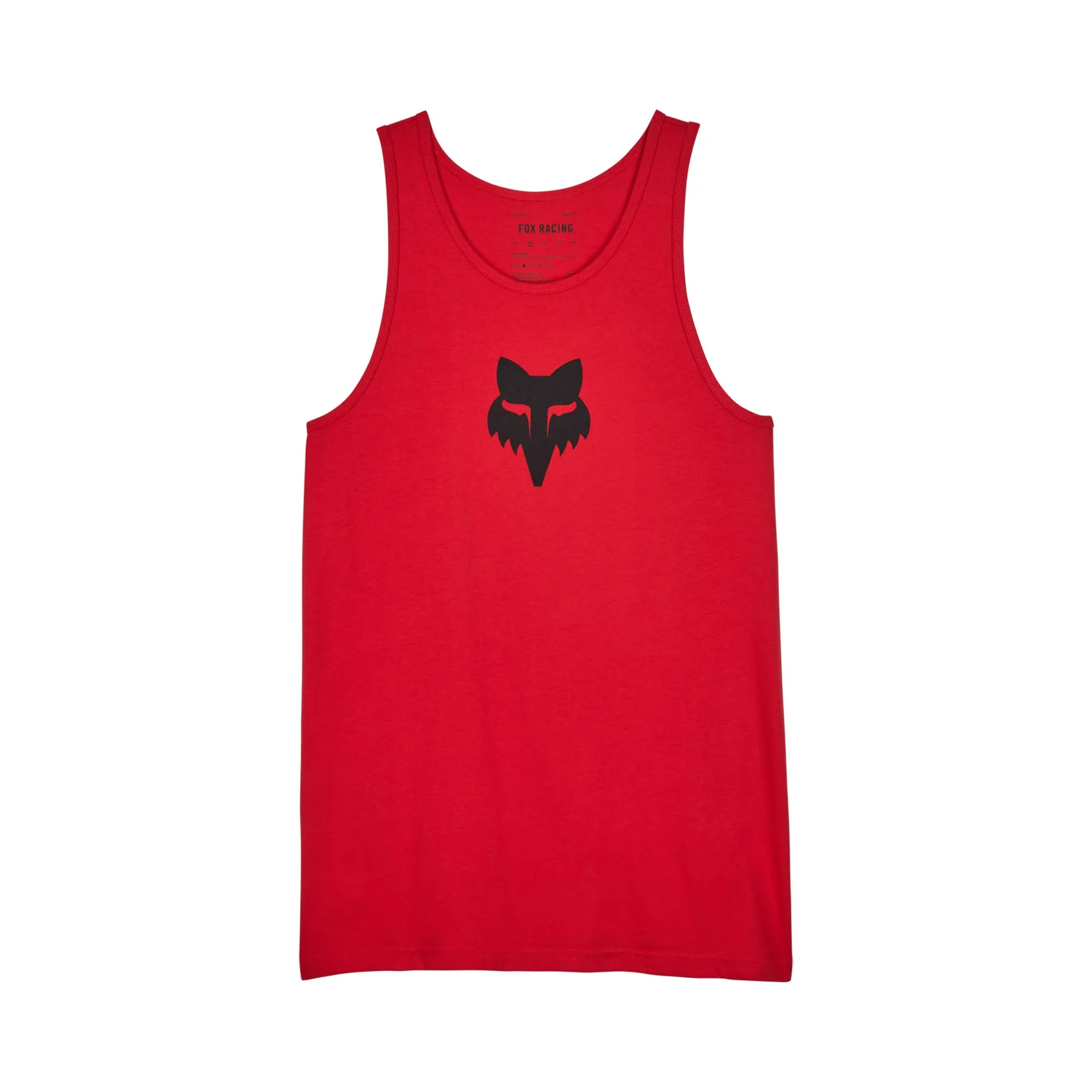 Fox Racing Fox Head Premium Tank Top Flame Red