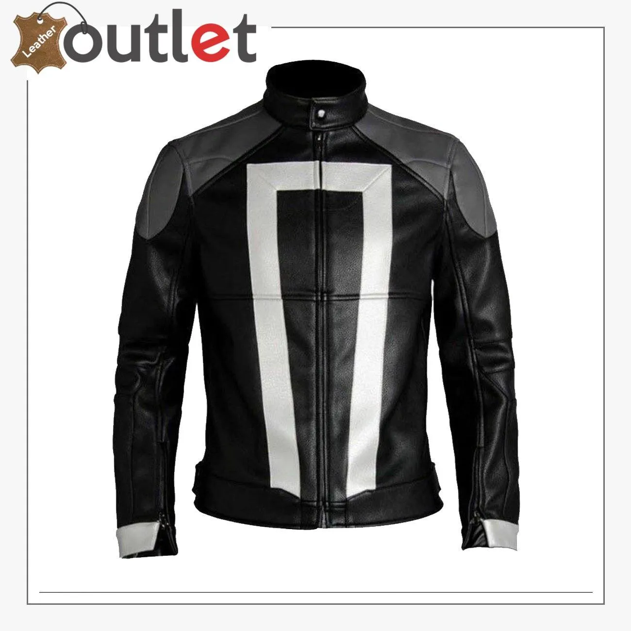 Ghost Rider Costume Cosplay Artificial Leather Jacket