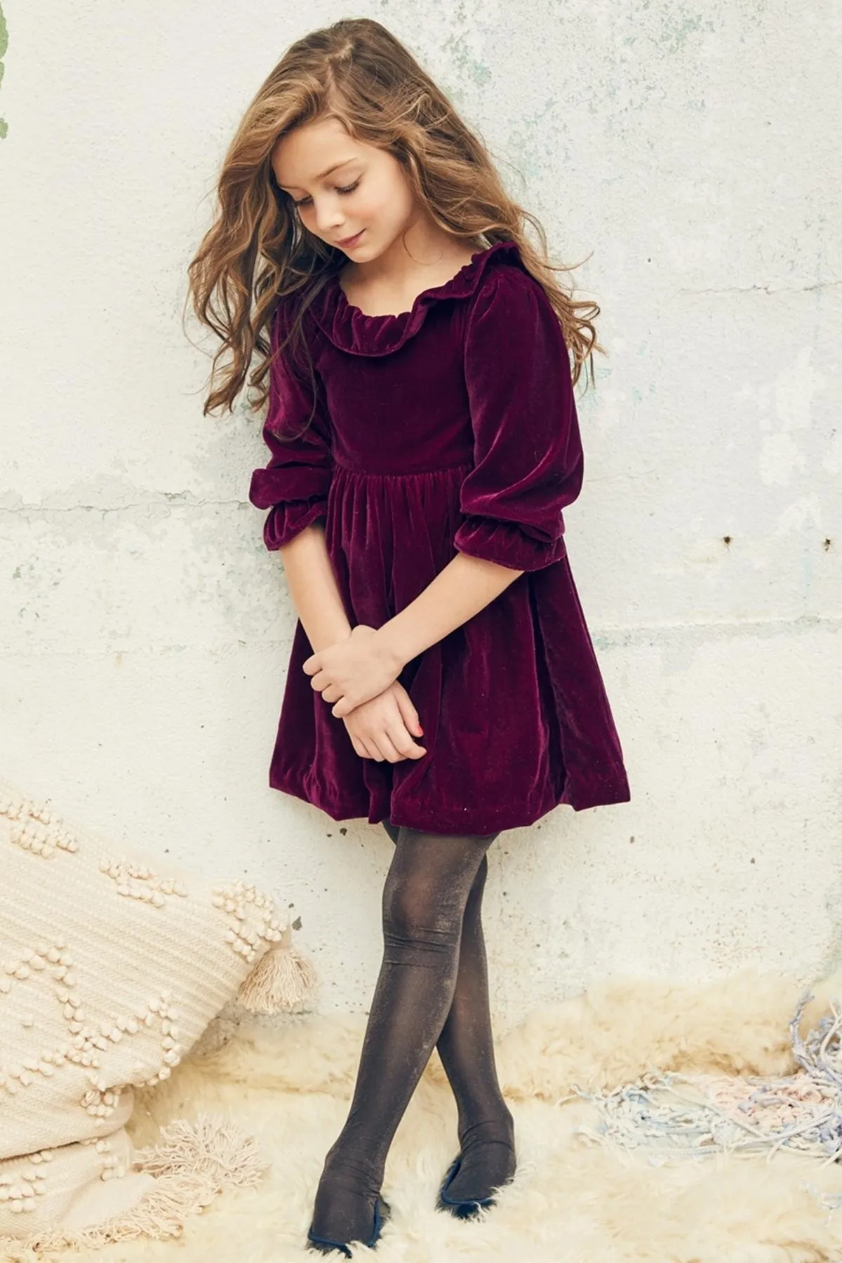 Girls Dress Nellystella Esra Red