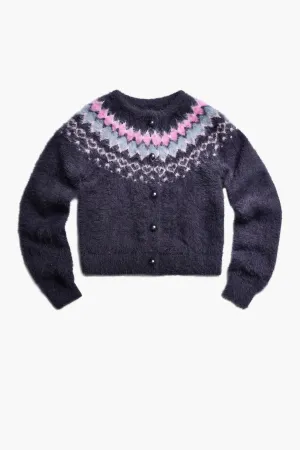 Girls Sweater Imoga Bellina - Slate