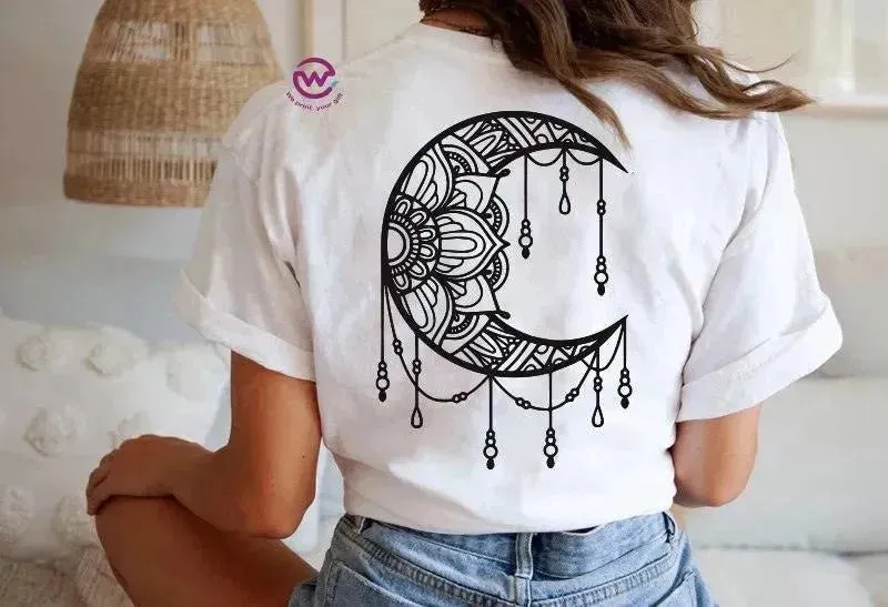 Half sleeve T-shirt -Dream Catcher-A