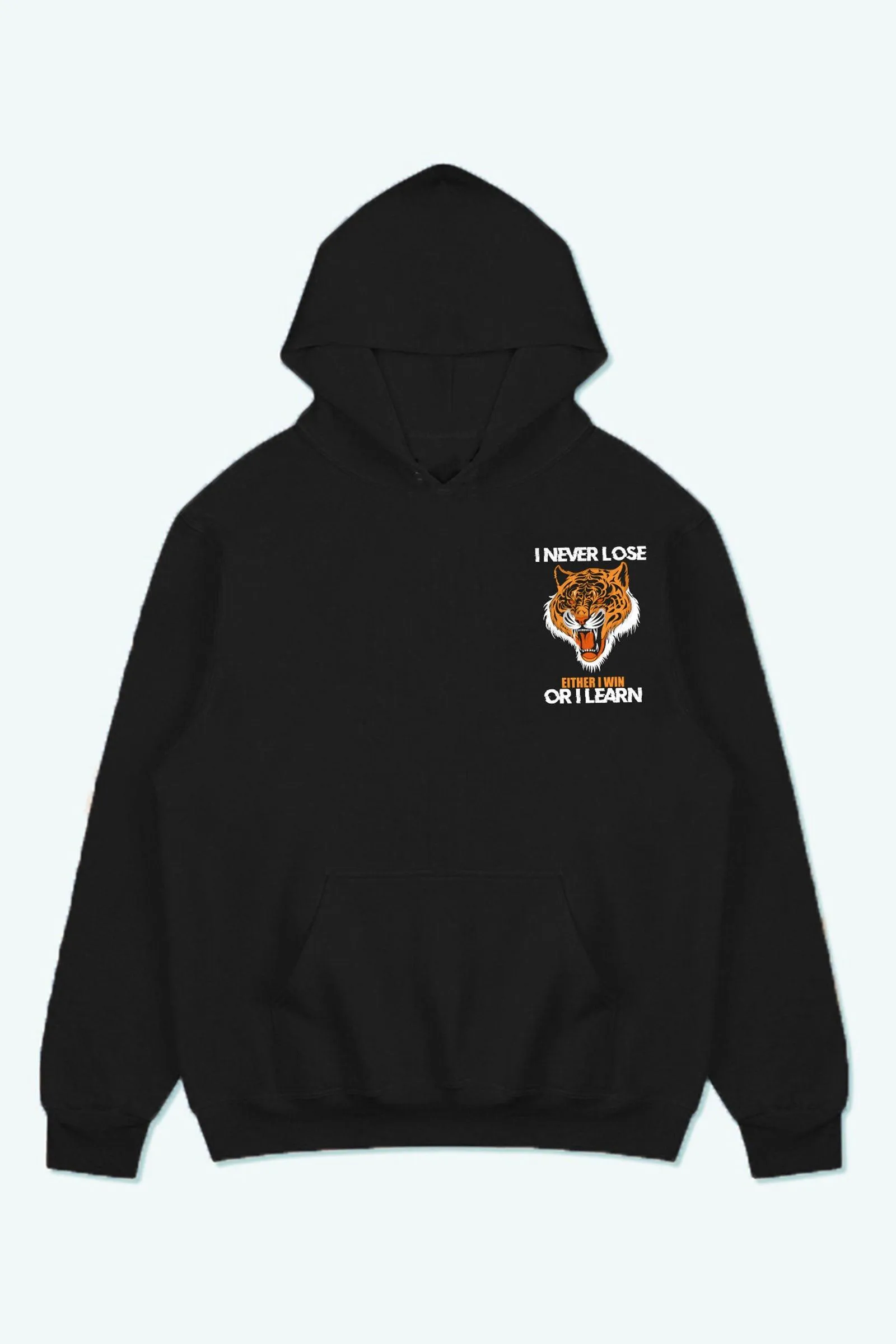 I NEVER LOSE ROAR HOODIE (BLACK)