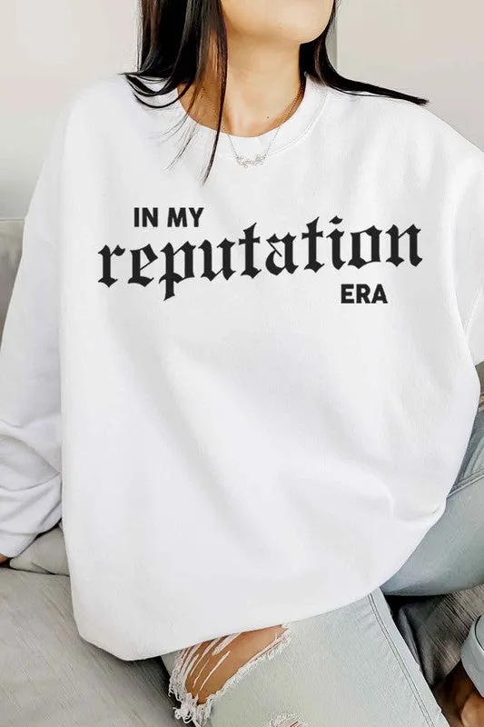 In My Reputation Era Oversized Graphic Sweatshirt