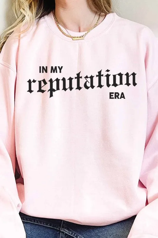 In My Reputation Era Oversized Graphic Sweatshirt