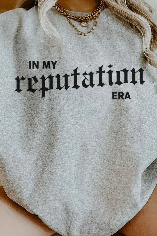 In My Reputation Era Oversized Graphic Sweatshirt