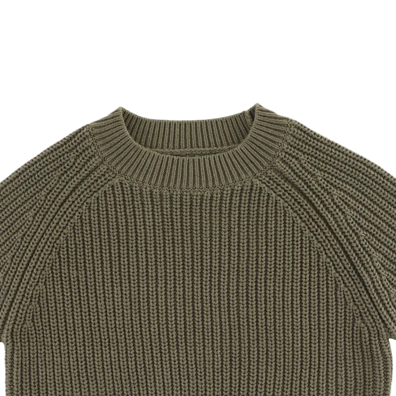 Jade Sweater | Stone Green