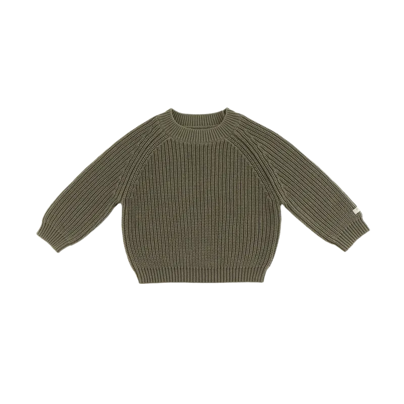 Jade Sweater | Stone Green