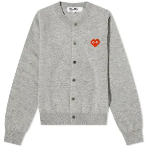 Jumper Comme des Garçons Play Invader Heart Cardigan