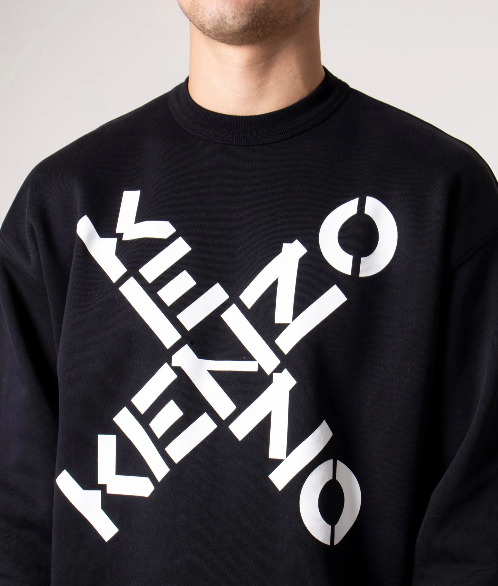 Oversized X Logo Sweatshirt