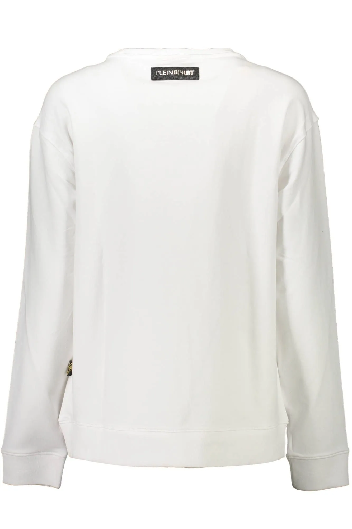 Plein Sport White Cotton Women Sweater