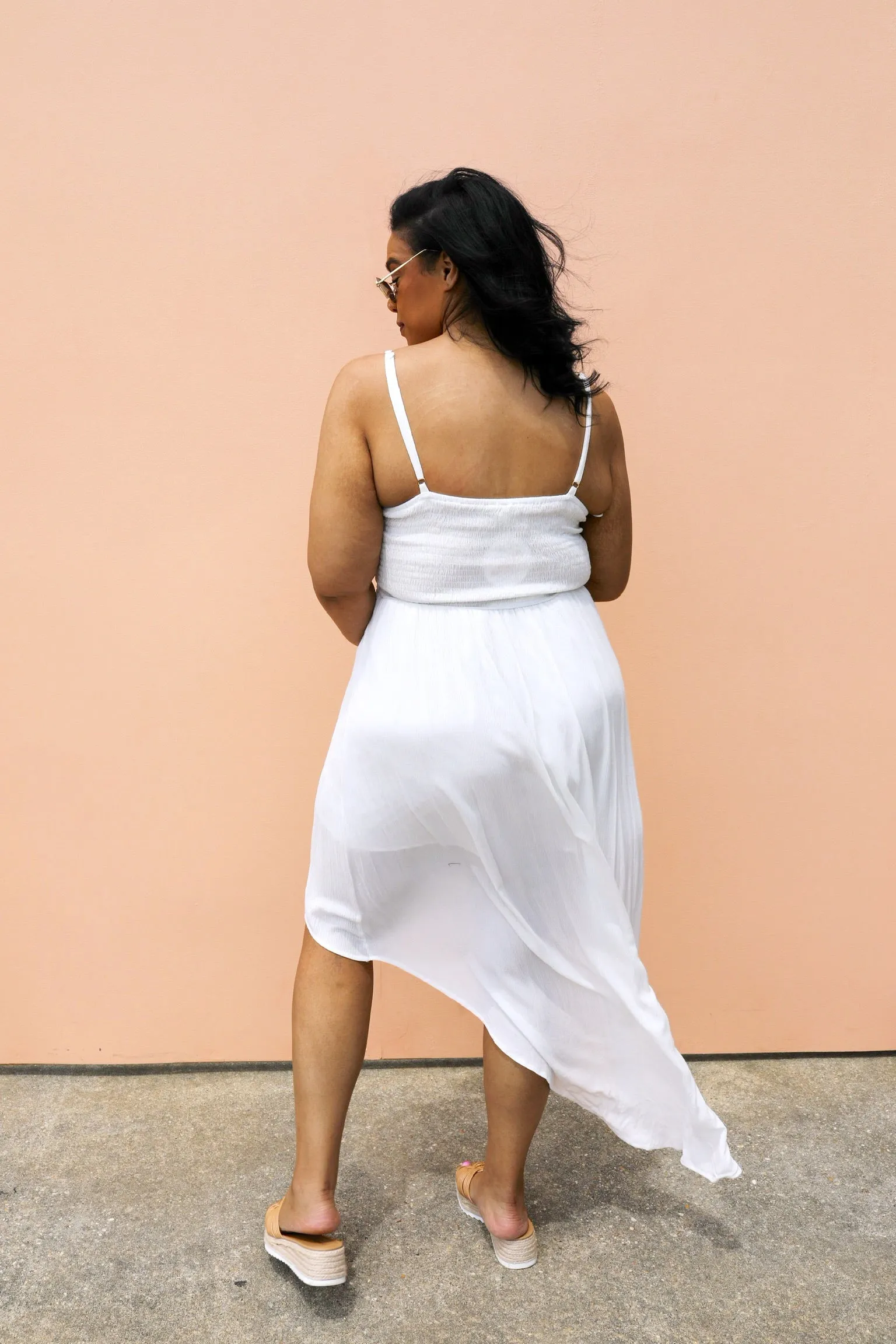 PLUS SIZE Unforgettable High Low Dress