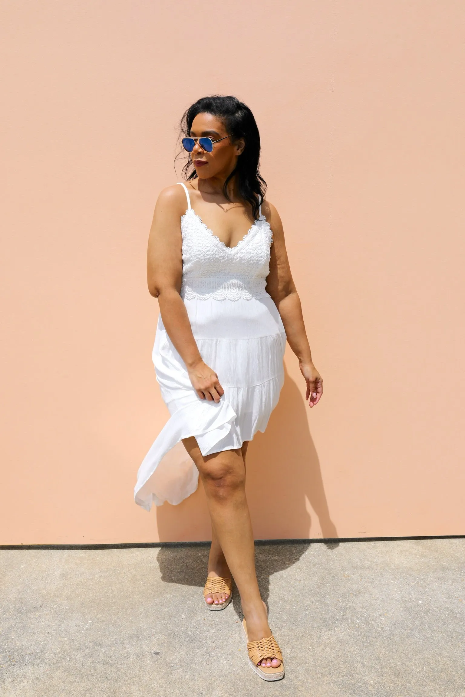 PLUS SIZE Unforgettable High Low Dress