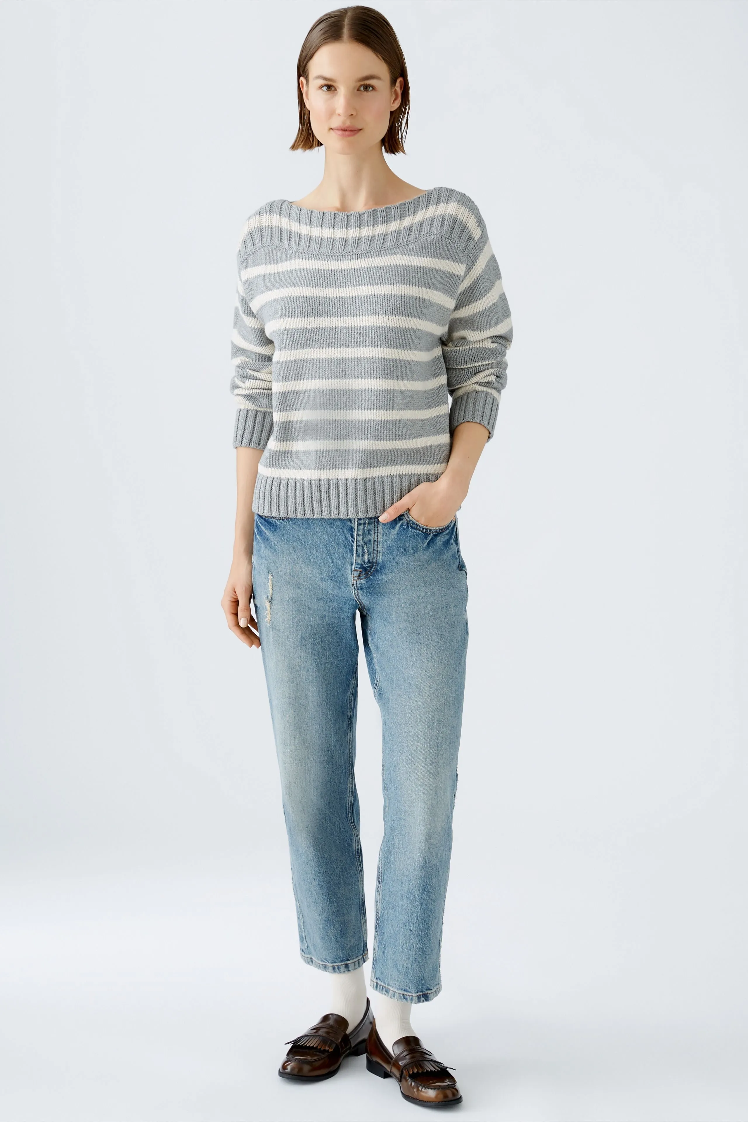 Ribbed Striped Jumper