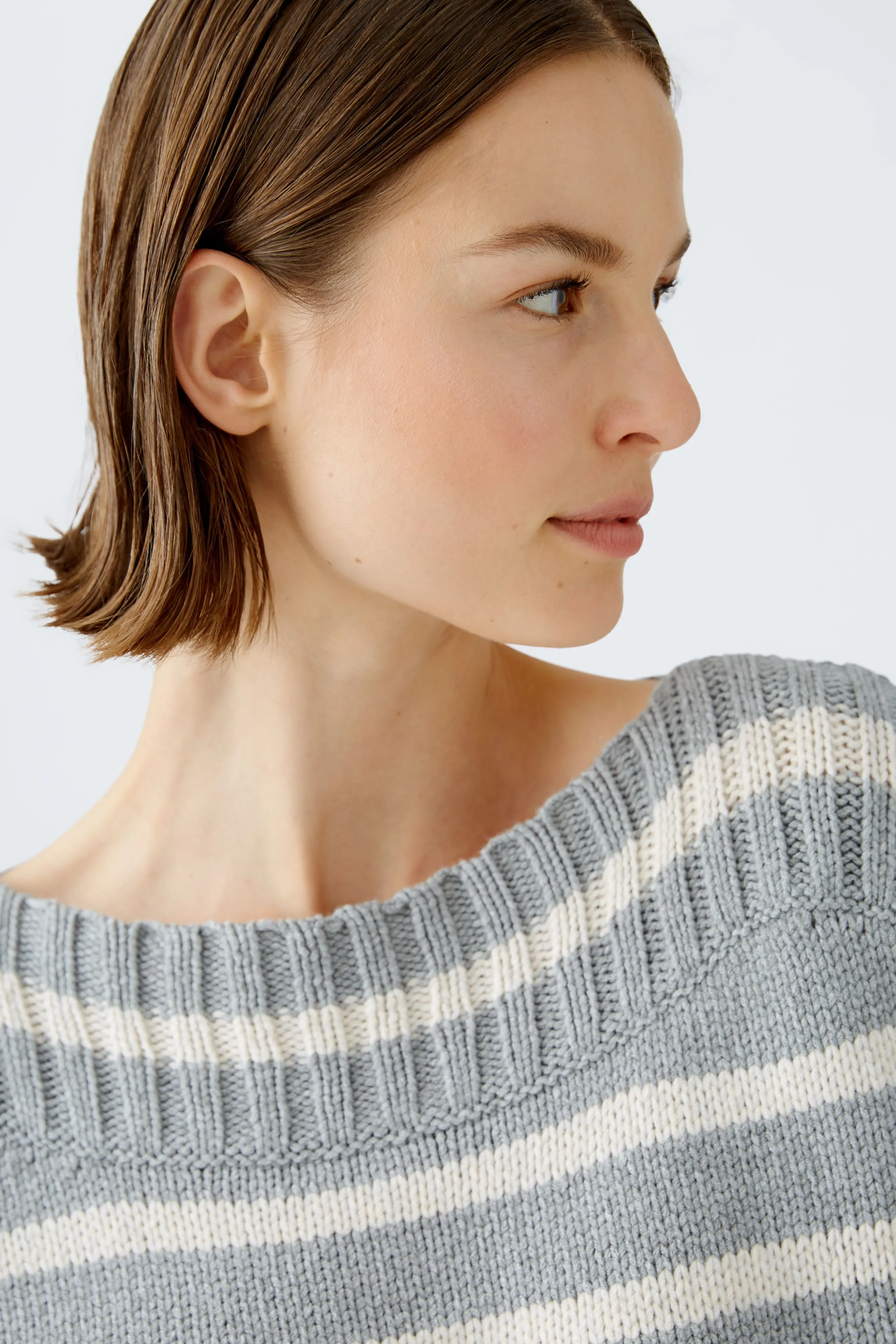 Ribbed Striped Jumper