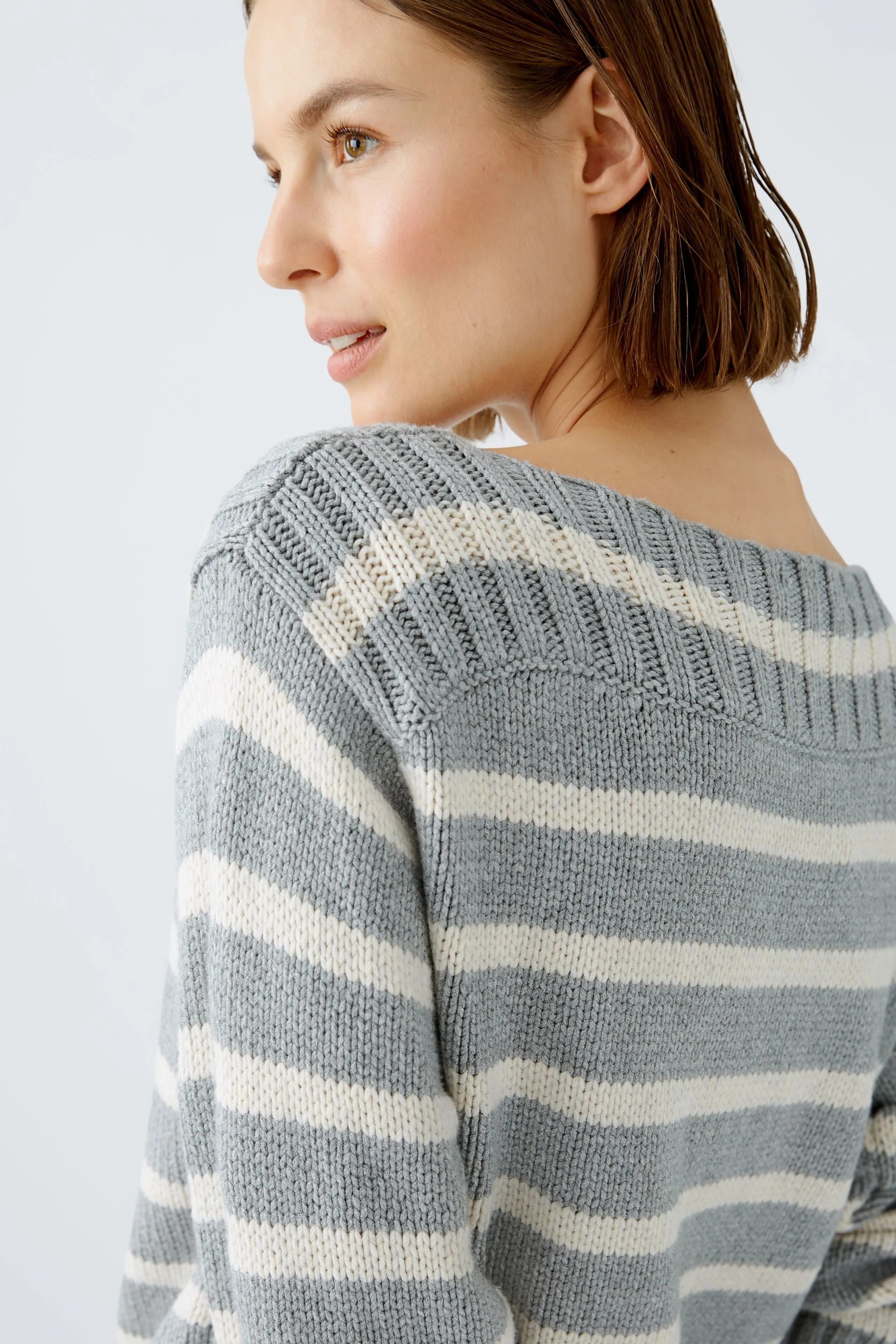 Ribbed Striped Jumper