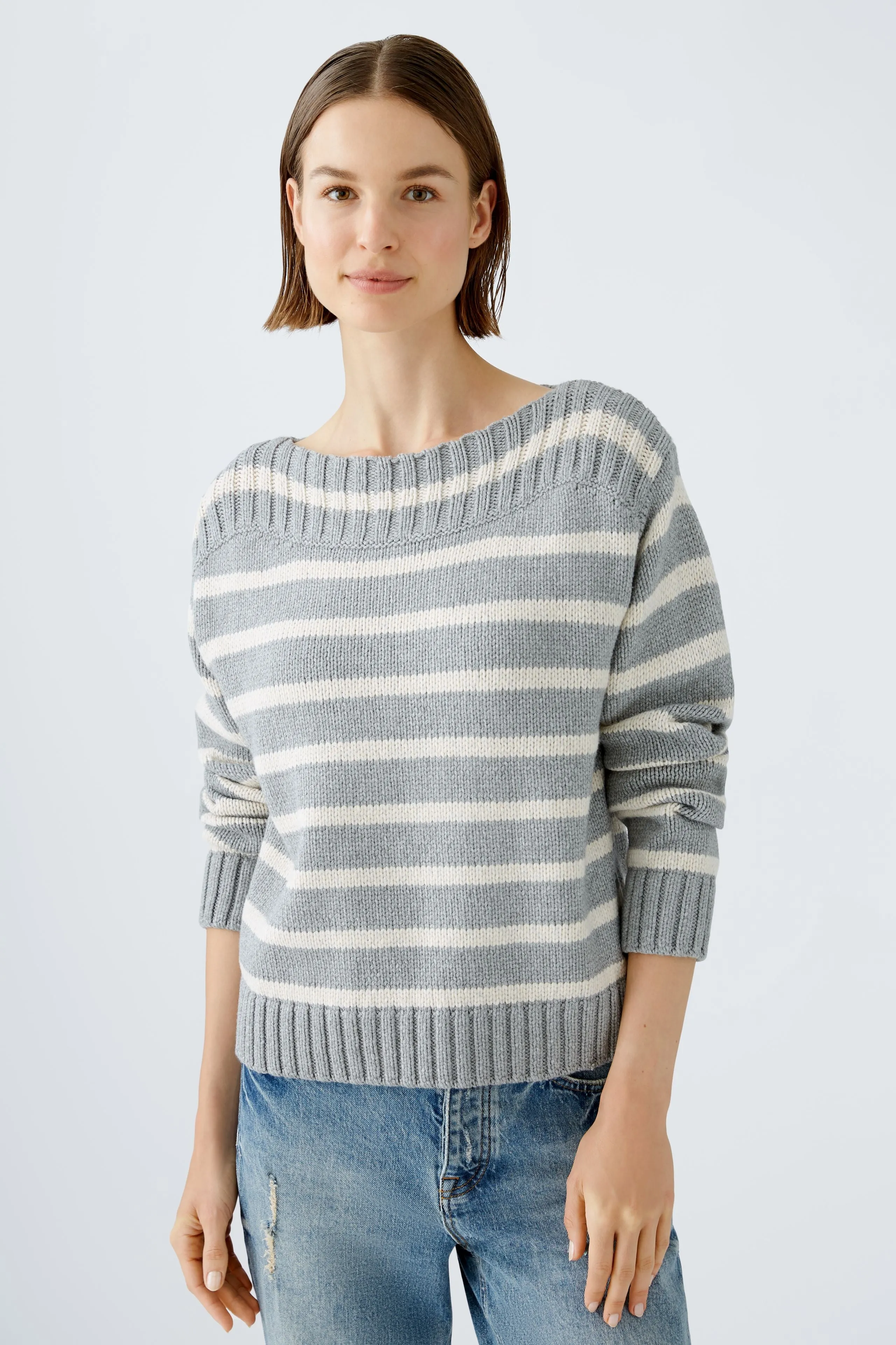 Ribbed Striped Jumper