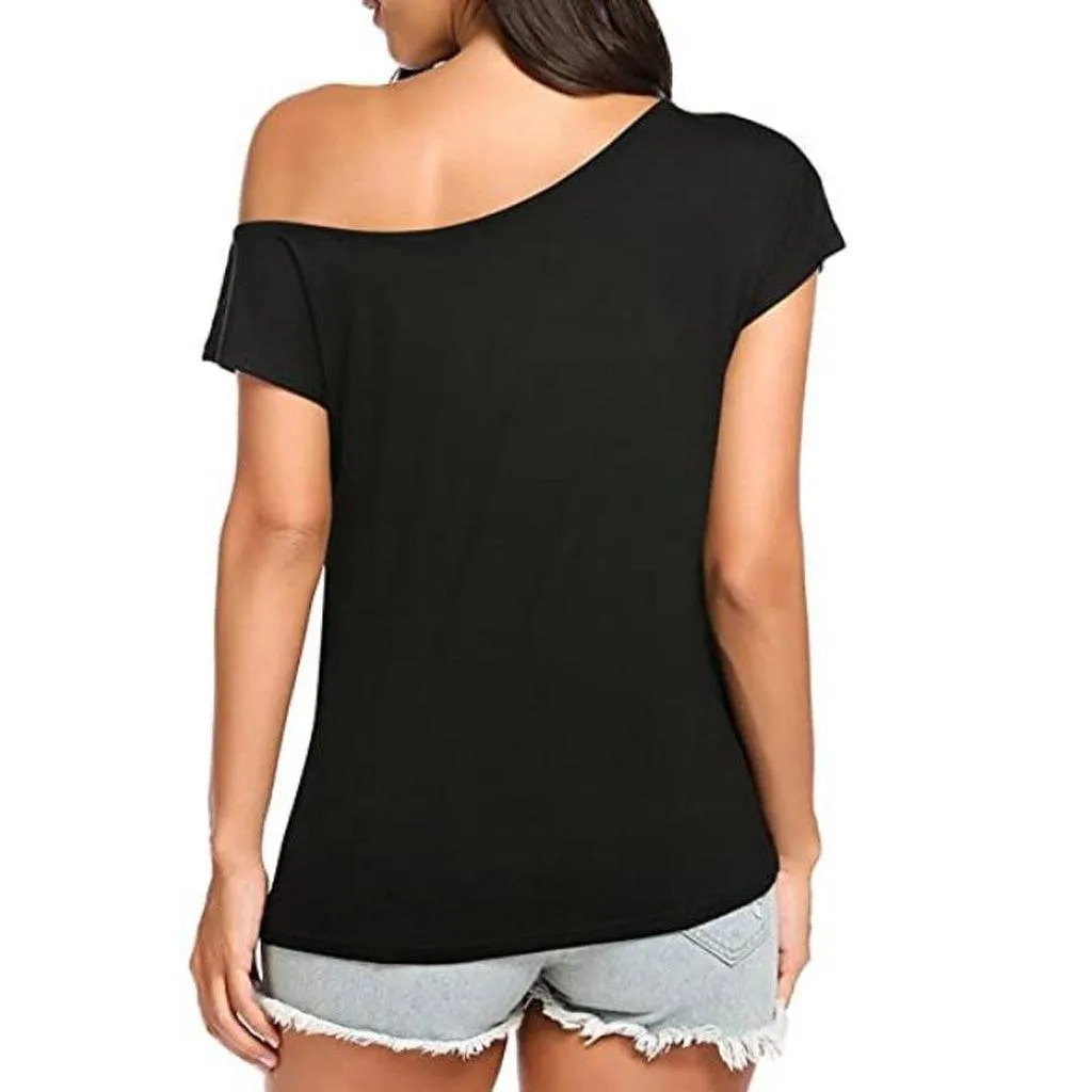 SEXY SHOULDER STYLE TEE