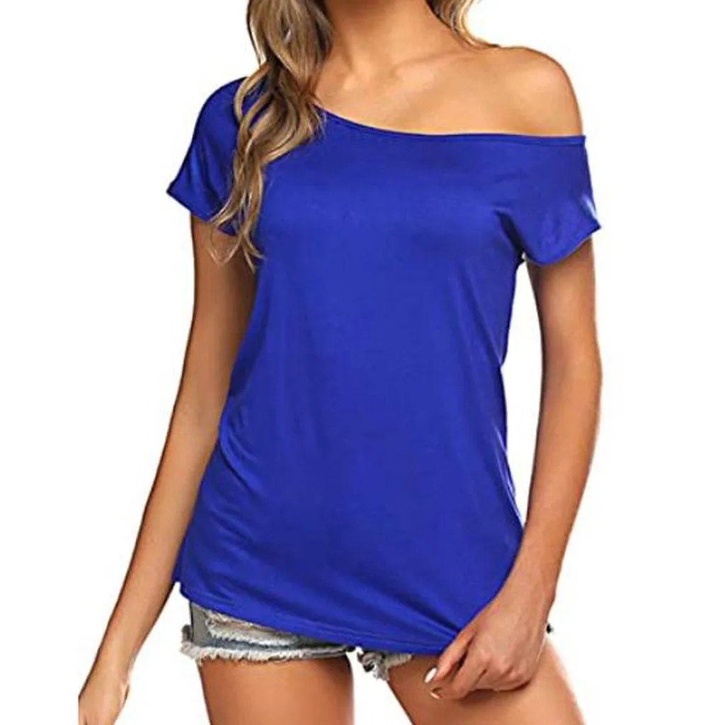 SEXY SHOULDER STYLE TEE