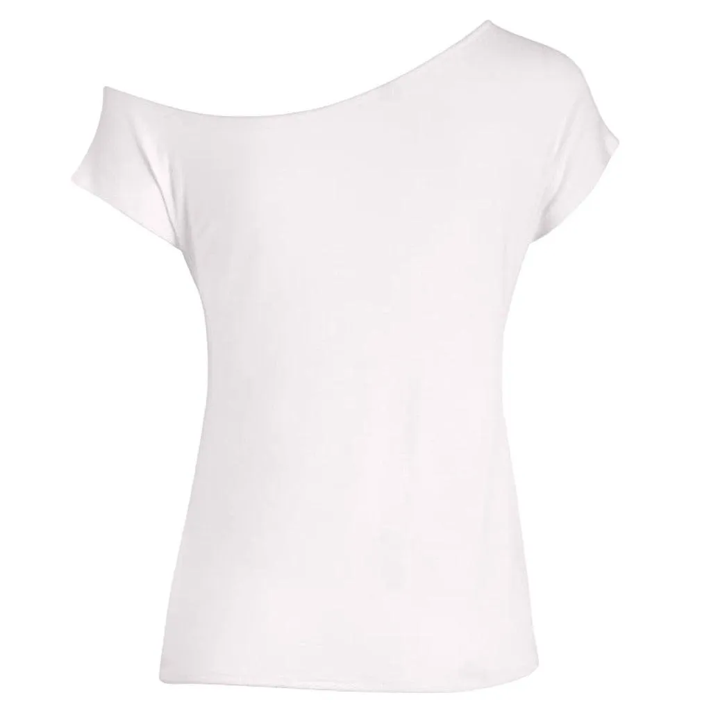 SEXY SHOULDER STYLE TEE