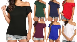 SEXY SHOULDER STYLE TEE