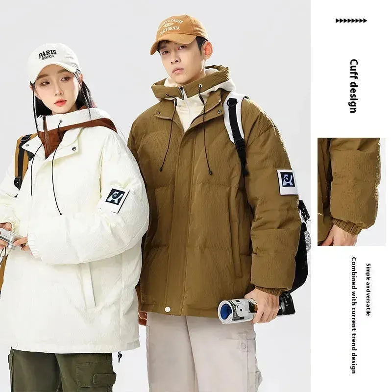 Street Hip pop style Thick Oversized Duck Down Jacket Unisex