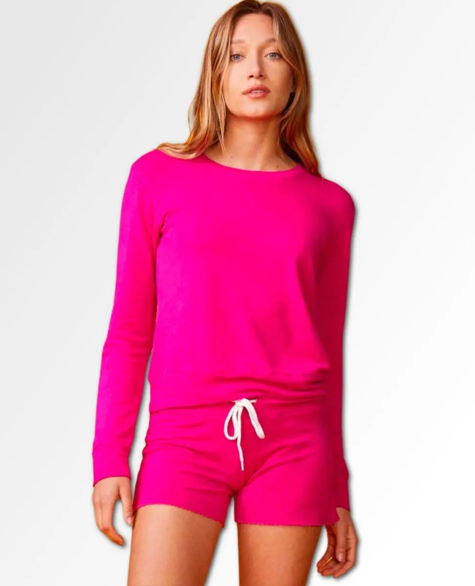 Super Soft Sweatshirt Raspberry