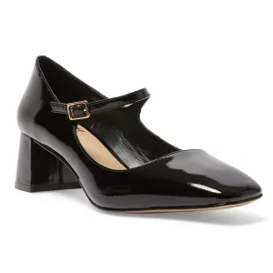 Tempt Heel in Black Patent