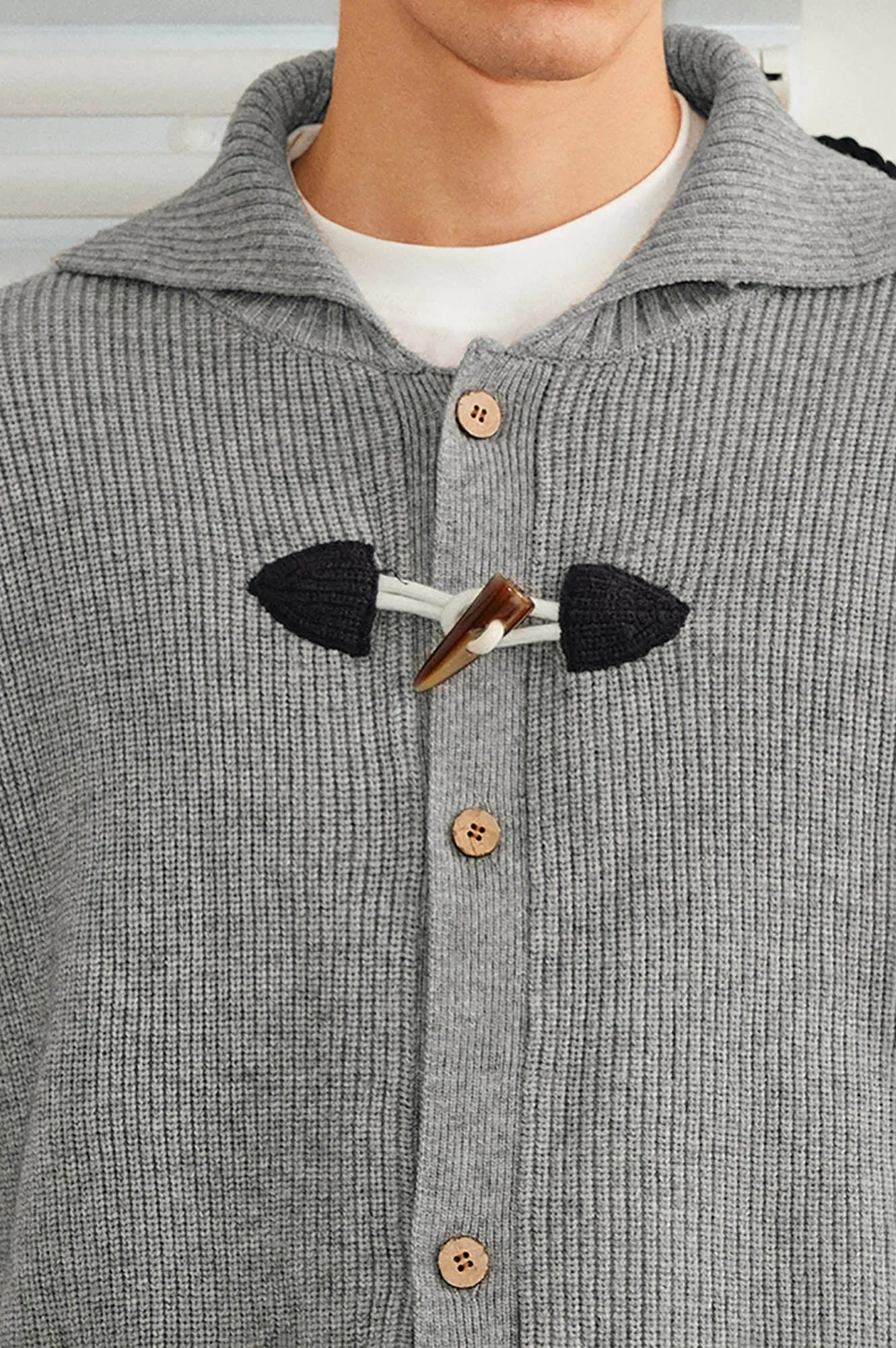 Toggle Button Cardigan