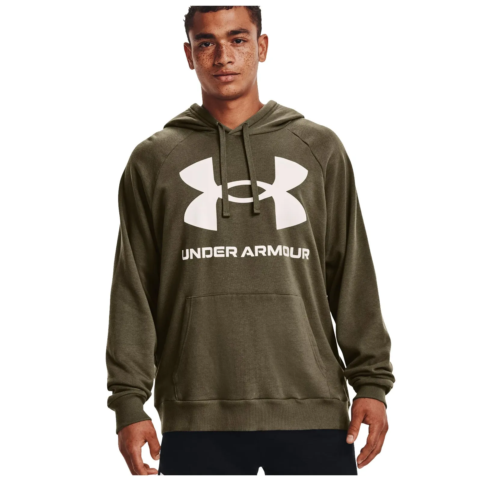 Under Armour Mens Rival Fleece Big Logo Hoodie